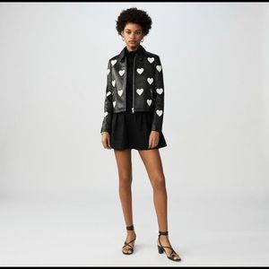 maje heart jacket